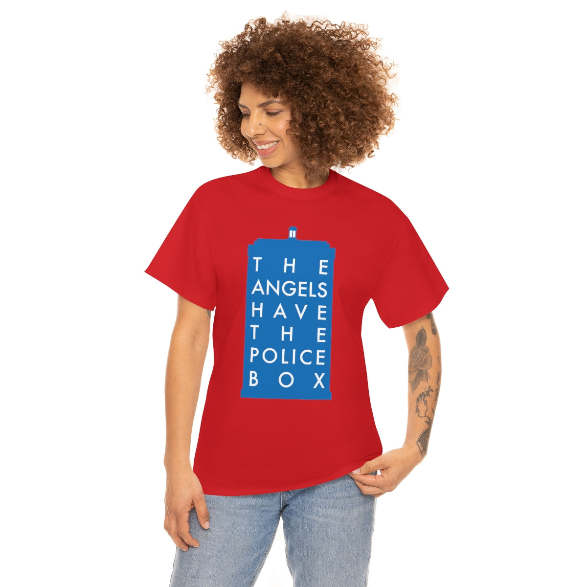 The Angels Have the Police Box Tee