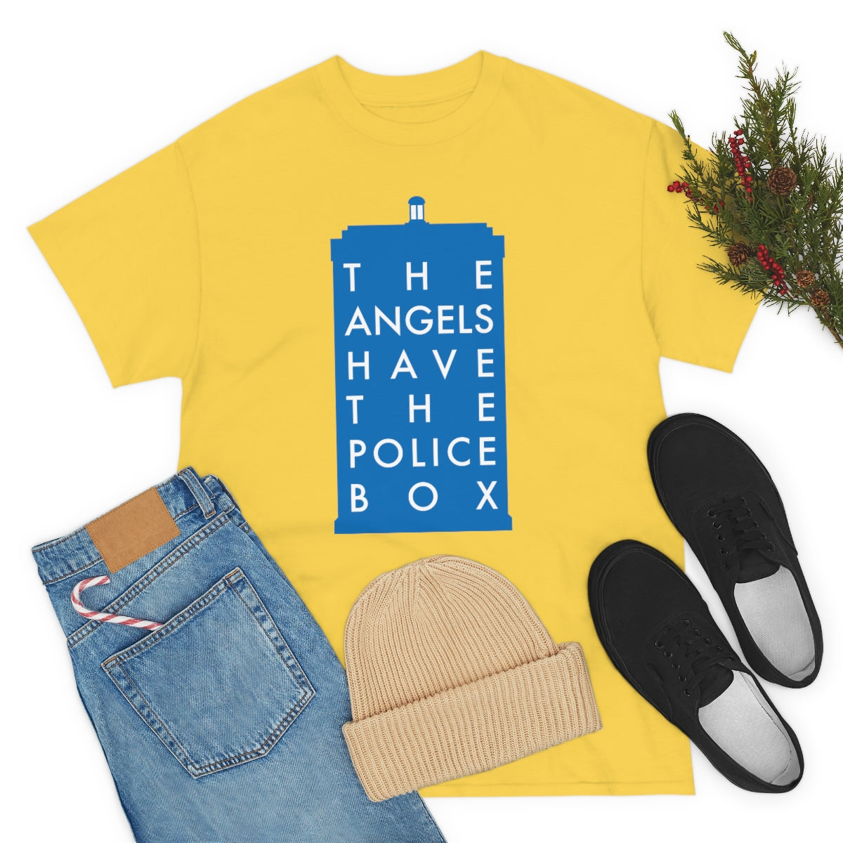 The Angels Have the Police Box Tee