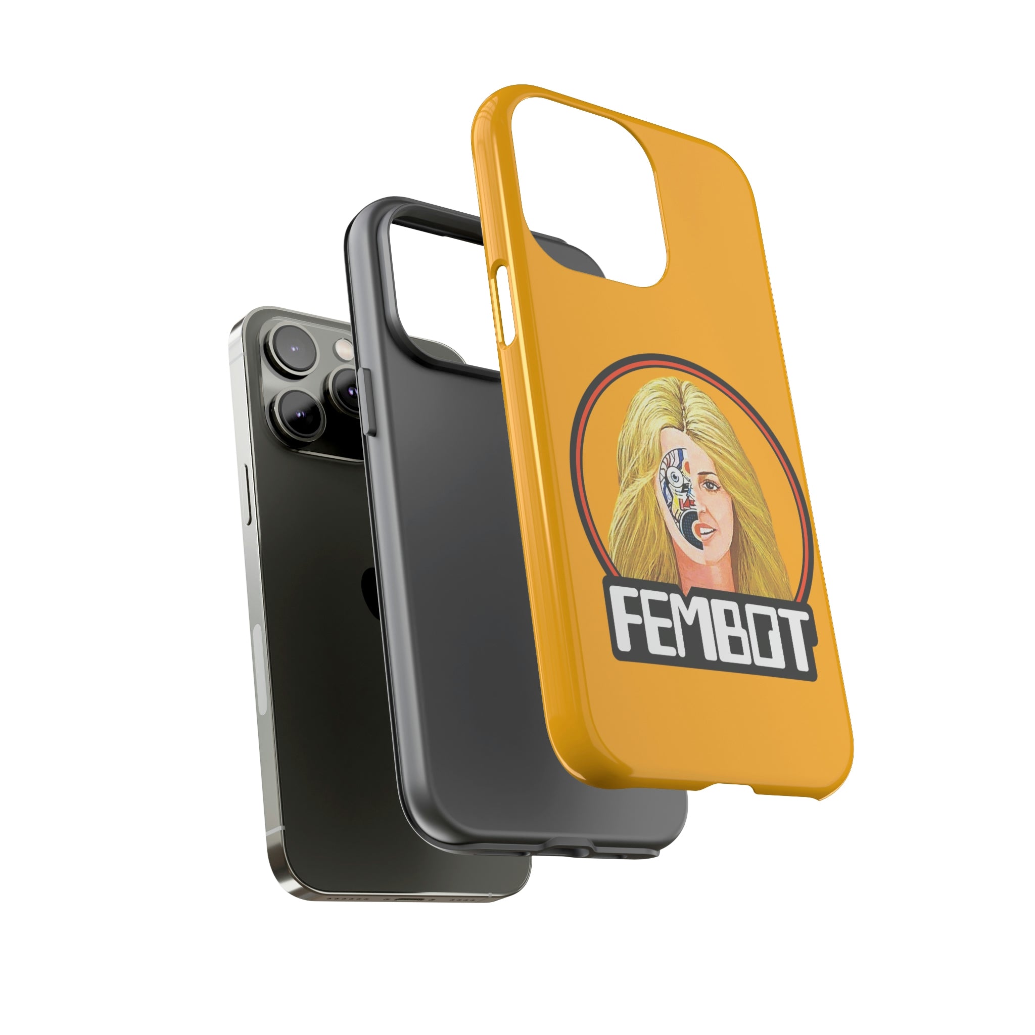 BW - FEMBOT Phone Case