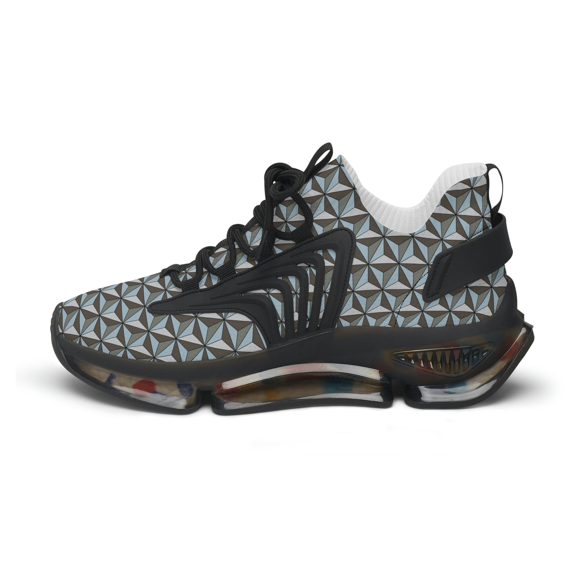 Space Ship Earth Inspired Women's Mesh Sports Sneakers