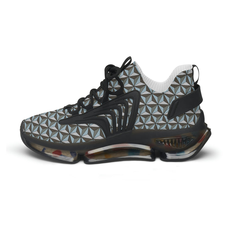 Space Ship Earth Inspired Women's Mesh Sports Sneakers