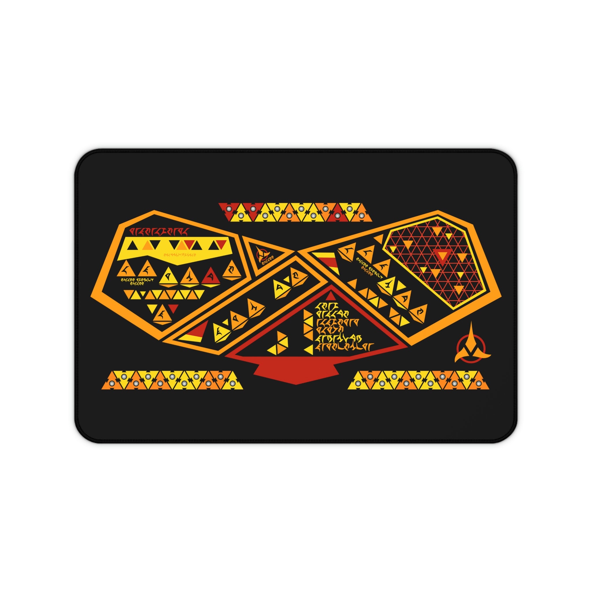 Space Fleet Ridges #1 Desk Mat