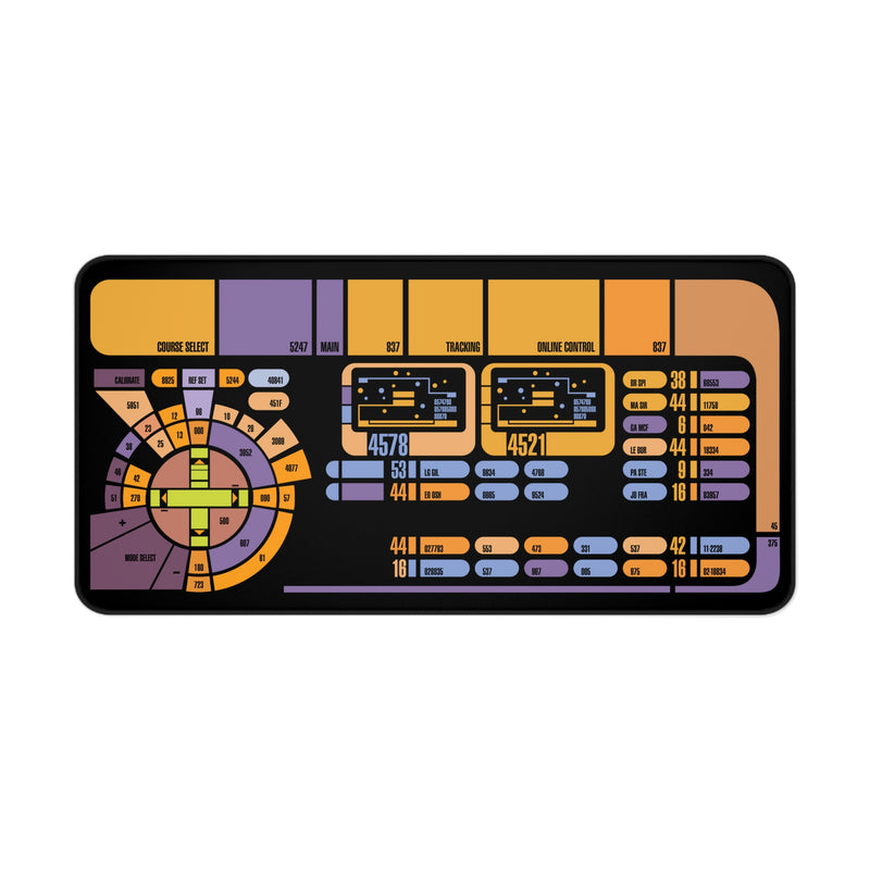 Space Fleet Conn Control Desk Mat