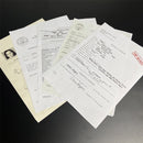 Captain America Steven Rogers Top Secret SHIELD Dossier Paper Props Replica