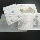 Captain America Steven Rogers Top Secret SHIELD Dossier Paper Props Replica