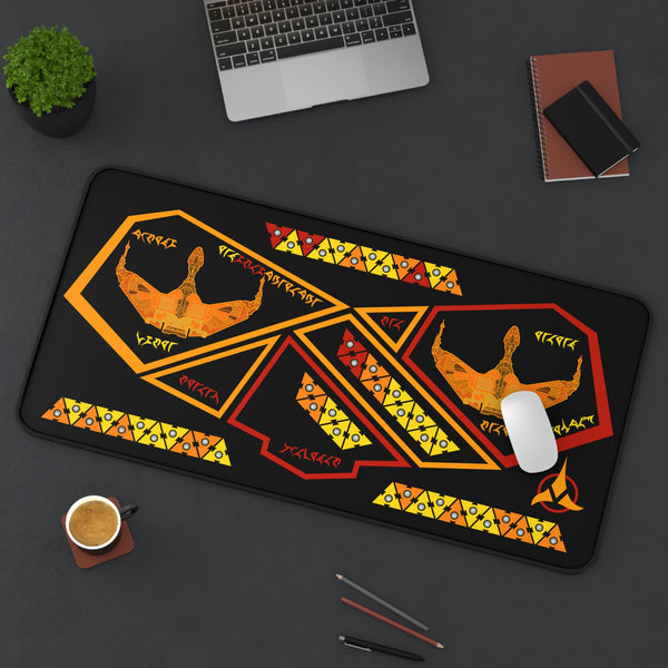 Space Fleet Ridges #2 Desk Mat