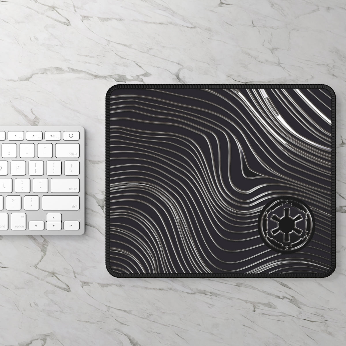 MD - Bounty Hunter Steel Gaming Mouse Pad