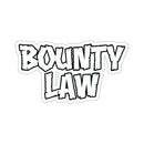 Bounty Law Stickers