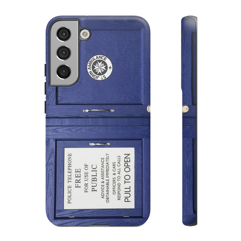 Blue Box Phone Case