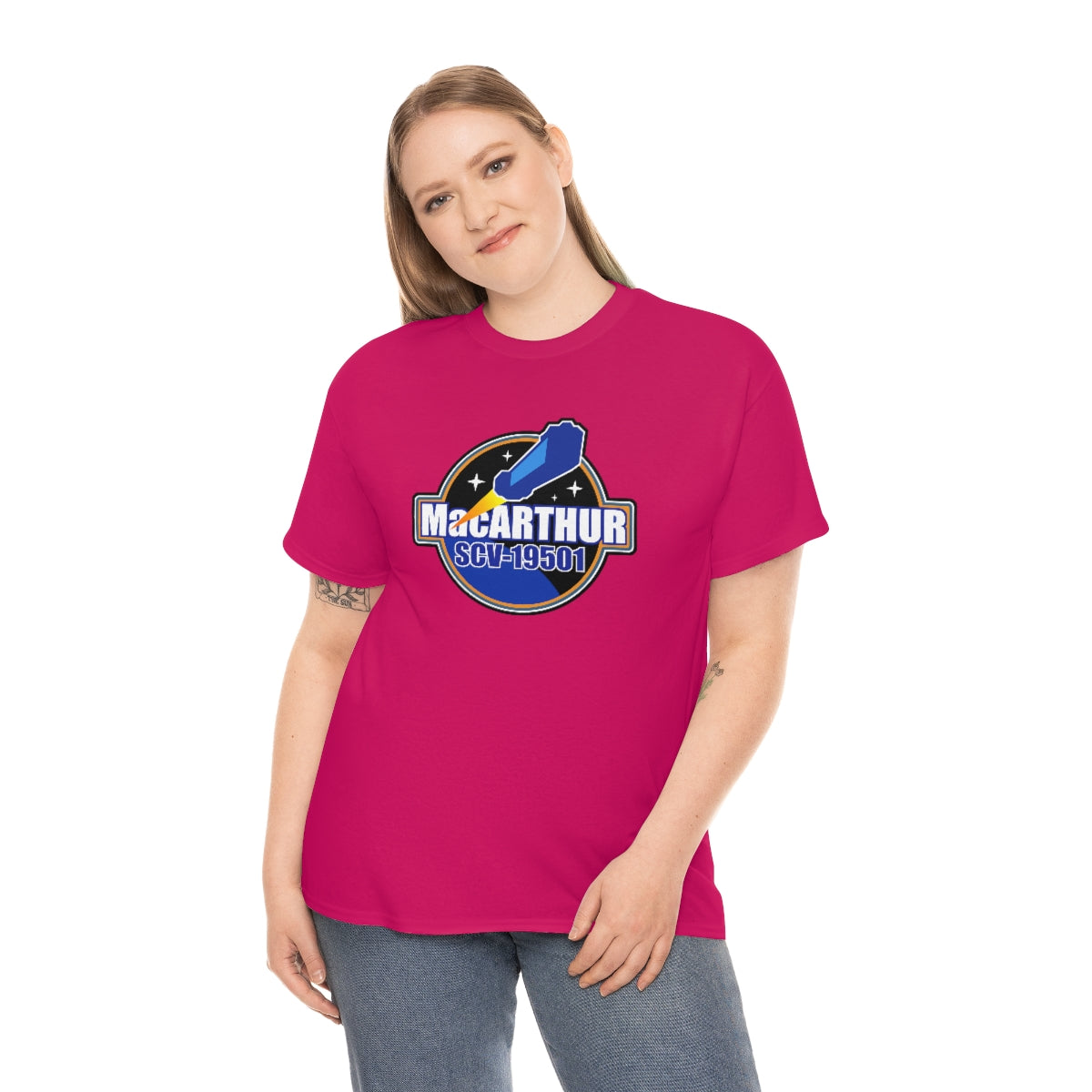SAAB - USS McArthur Tee