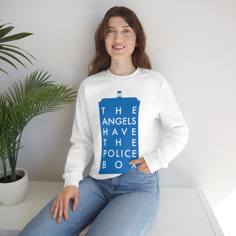 The Angels Have the Police Box Sweatshirt