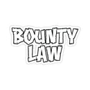 Bounty Law Stickers
