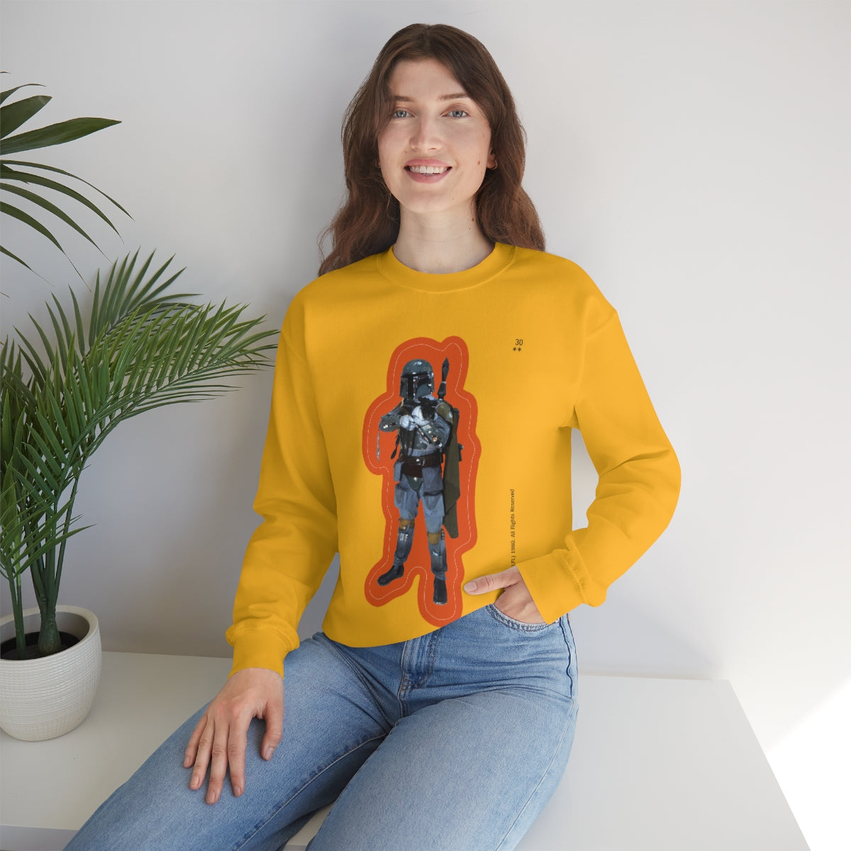 Bounty Hunter Bubble Gum Sticker Sweatshirt