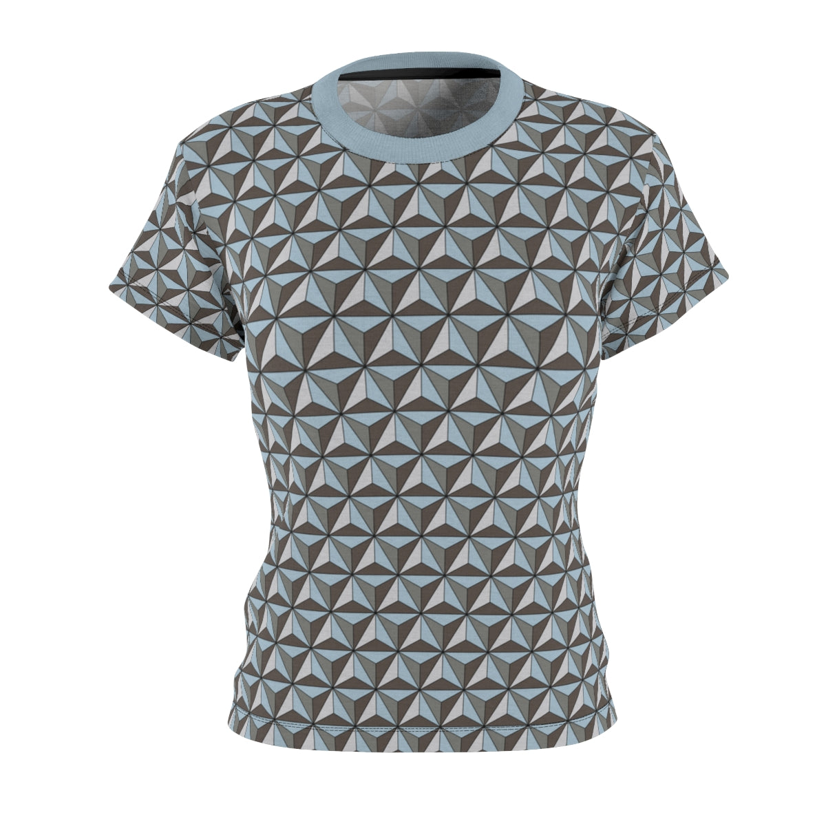 Space Ship Earth Inspired Women's AOP Tee