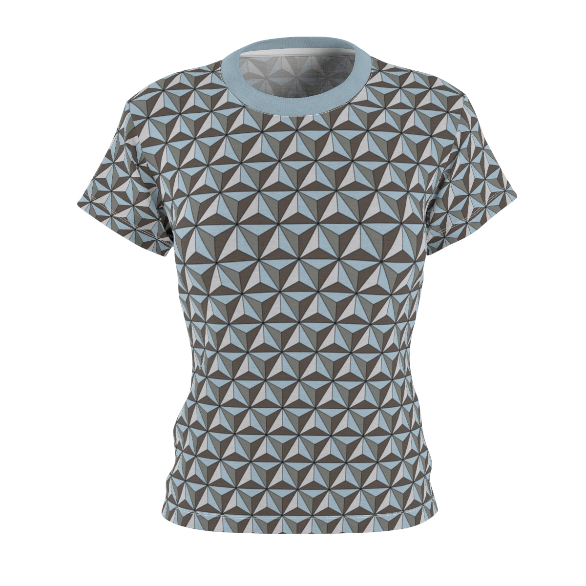 Space Ship Earth Inspired Women's AOP Tee