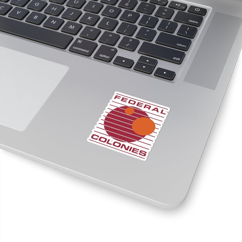 Federal Colonies Stickers