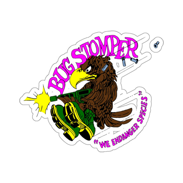 Bug Stomper Stickers