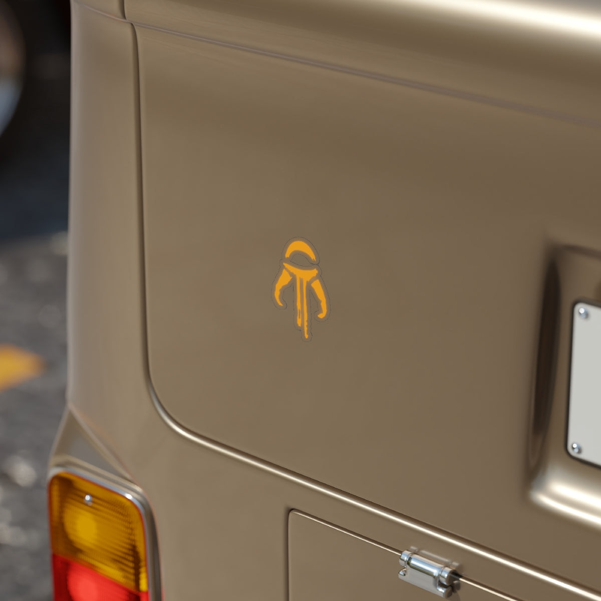 MD - Secret Location Transparent Outdoor Stickers