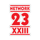 Network 23 Stickers