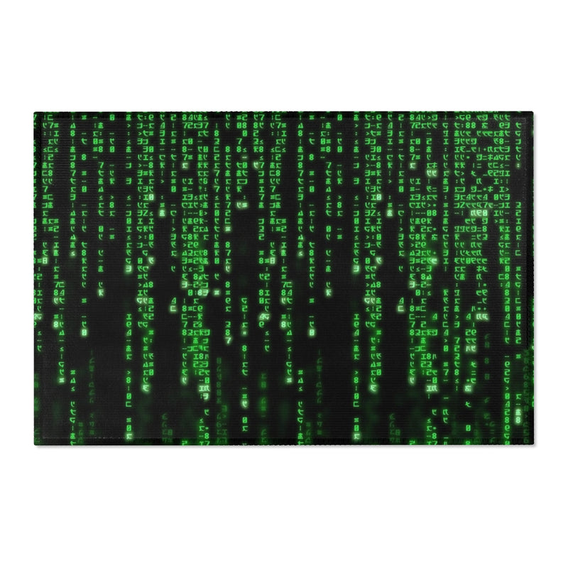 Matrix Code Area Rugs