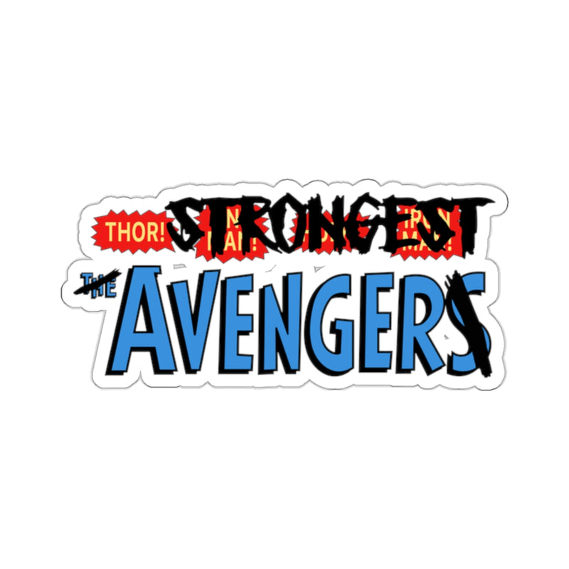 Strongest Avenger Stickers