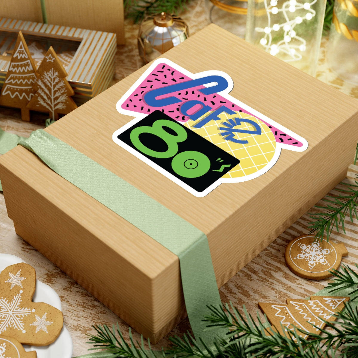BF - Cafe 80s Stickers