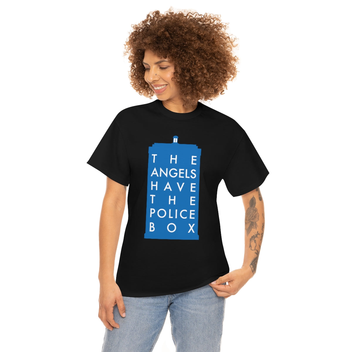 The Angels Have the Police Box Tee