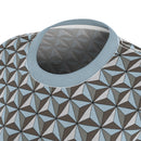 Space Ship Earth Inspired Women's AOP Tee
