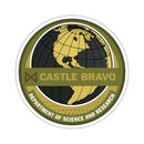 Castle Bravo Round Stickers