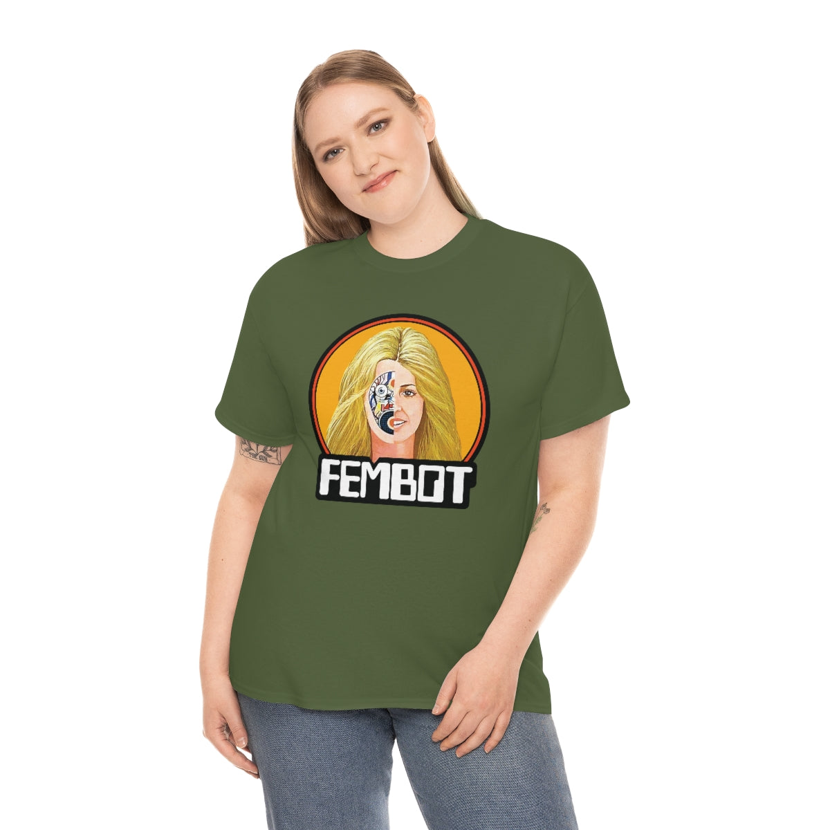 BW - FEMBOT Tee
