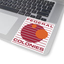 Federal Colonies Stickers