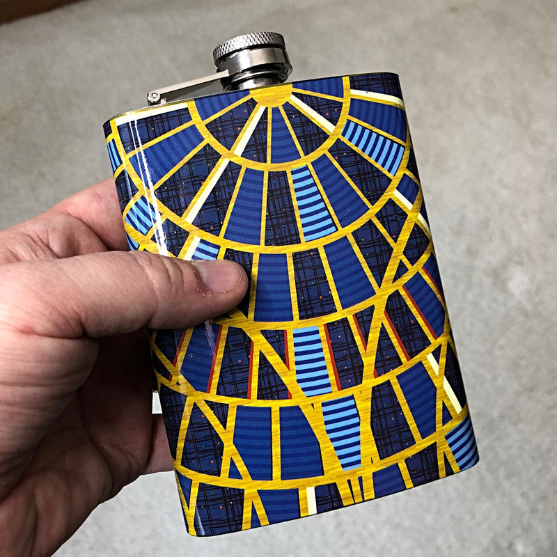 Carpet 8oz Stainless Steel Flask