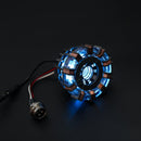 1:1 Iron Man MK1/MK2 Arc Reactor Heart Model With LED Light