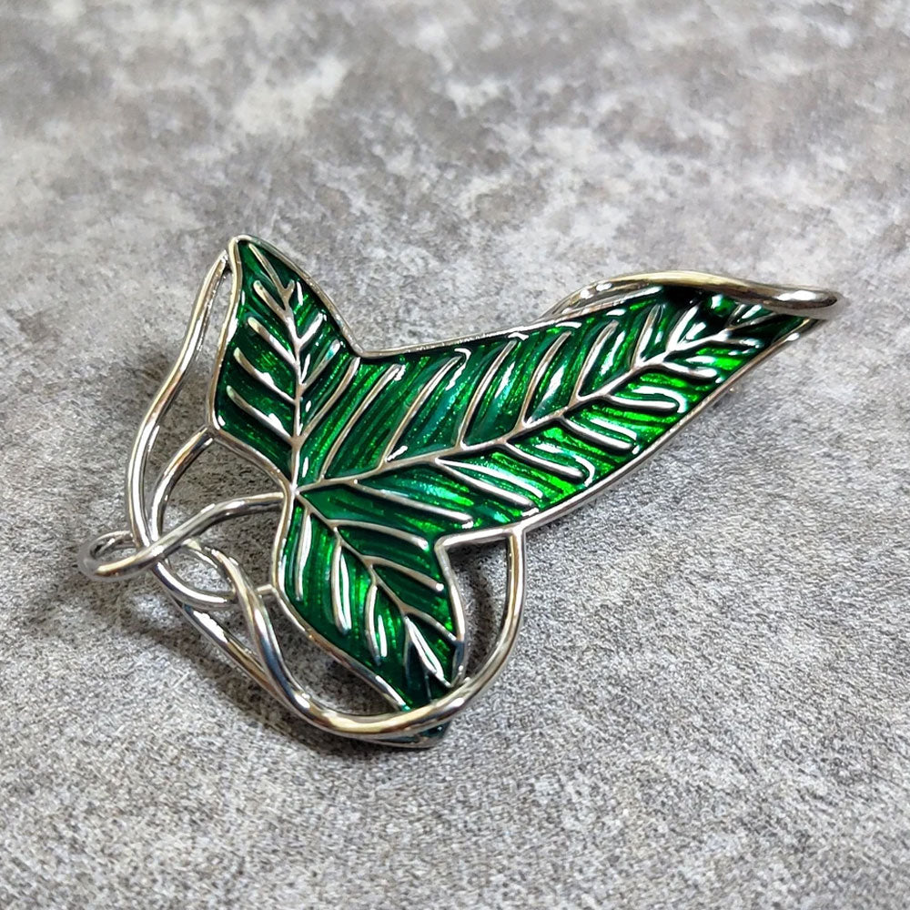 1:1 Lord of the Rings Leaves of Lorien Brooch Movie Prop Replica