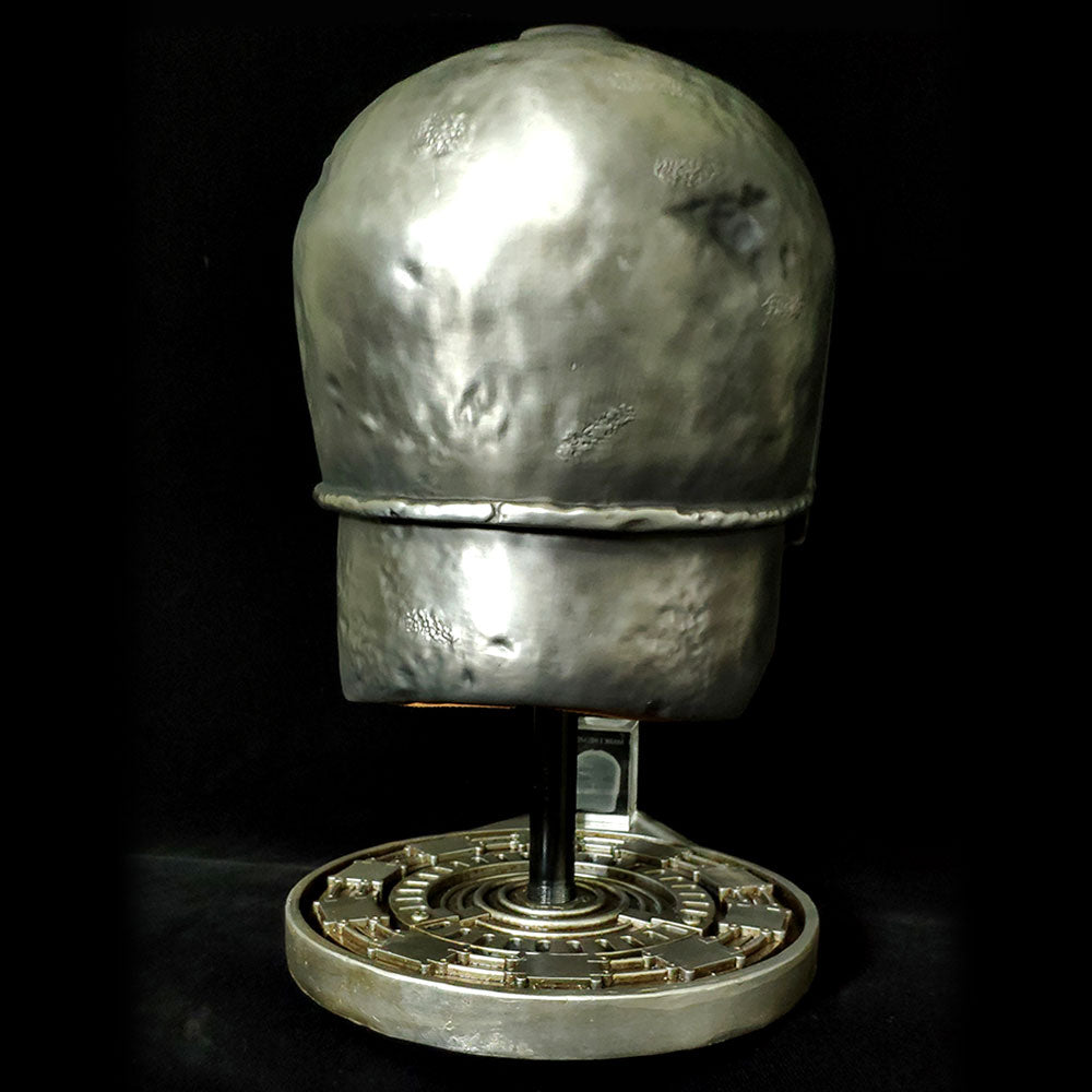 iron man 1 1 helmet hatch HCMY Iron Man MK1 Full Metal Helmet Statue