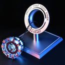 1:1 Iron Man MK1/MK2 Arc Reactor Heart Model With LED Light