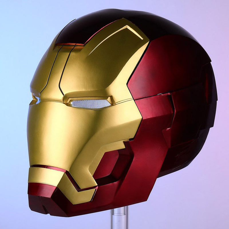 1:1 Iron Man MK42 Clean Wearable Helmet Movie Prop Replica