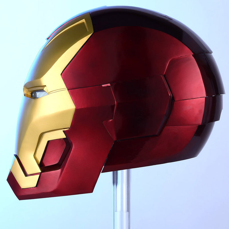 1:1 Iron Man MK42 Clean Wearable Helmet Movie Prop Replica