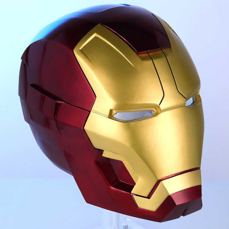 1:1 Iron Man MK42 Clean Wearable Helmet Movie Prop Replica