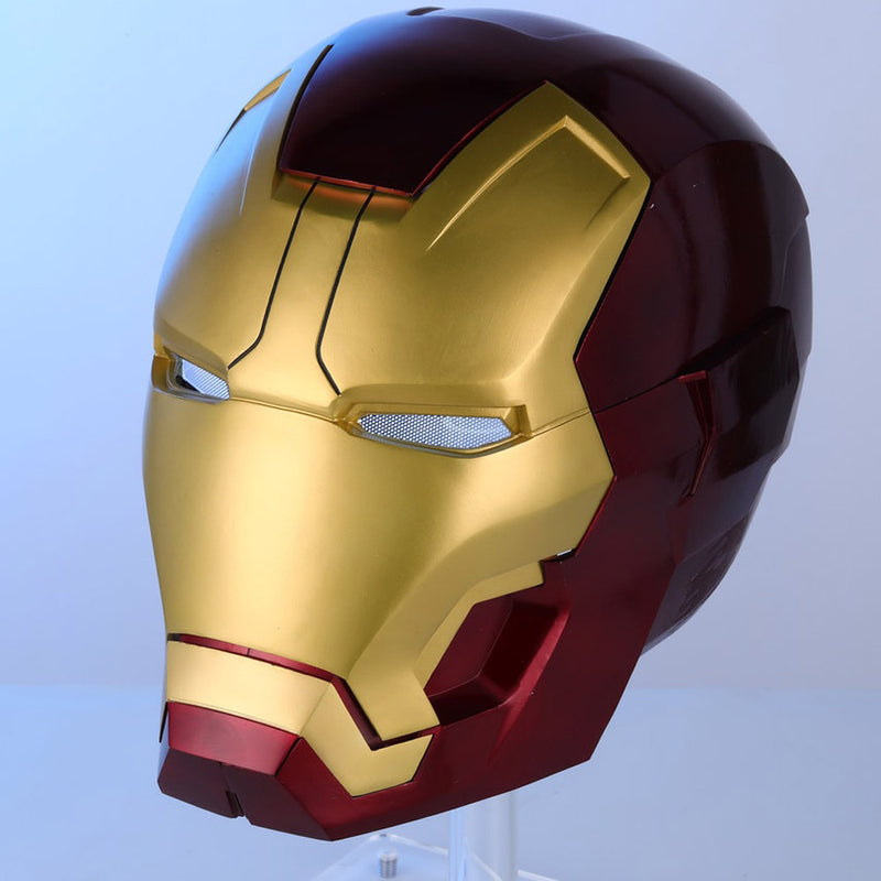 1:1 Iron Man MK42 Clean Wearable Helmet Movie Prop Replica