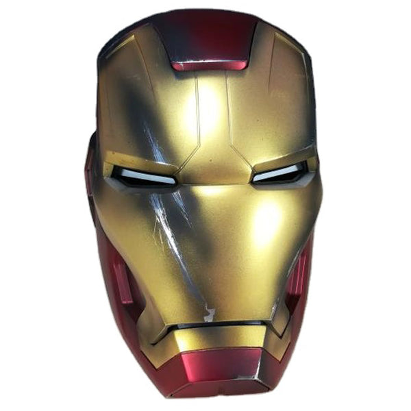 1:1 Iron Man MK42 Battle Damaged Wearable Helmet