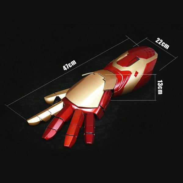 1:1 Iron Man LED MK42 Wearable Glove