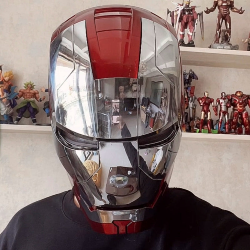 1:1 Iron Man MK5 Wearable Helmet Movie Prop Replica