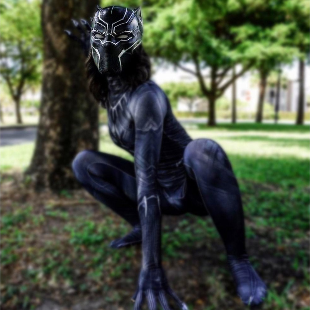 1:1 Black Panther Wearable Mask