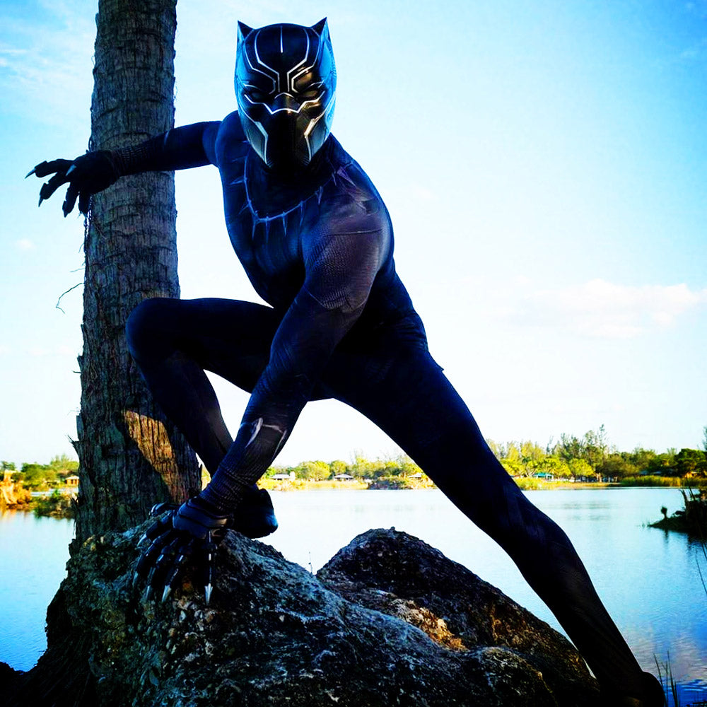 1:1 Black Panther Wearable Mask