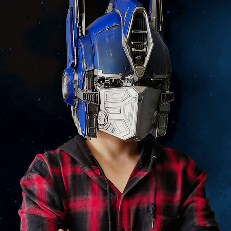 1:1 Transformers Optimus Prime Wearable Helmet Movie Prop Replica