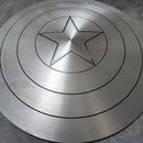 1:1 Full Metal Captain America Shield Movie Prop Replica