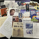 Tony Stark Top Secret SHIELD Dossier Paper Props Replica