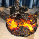 1:1 Surtur Style Ragnarok Mjolnir Hammer Light-up Display Base