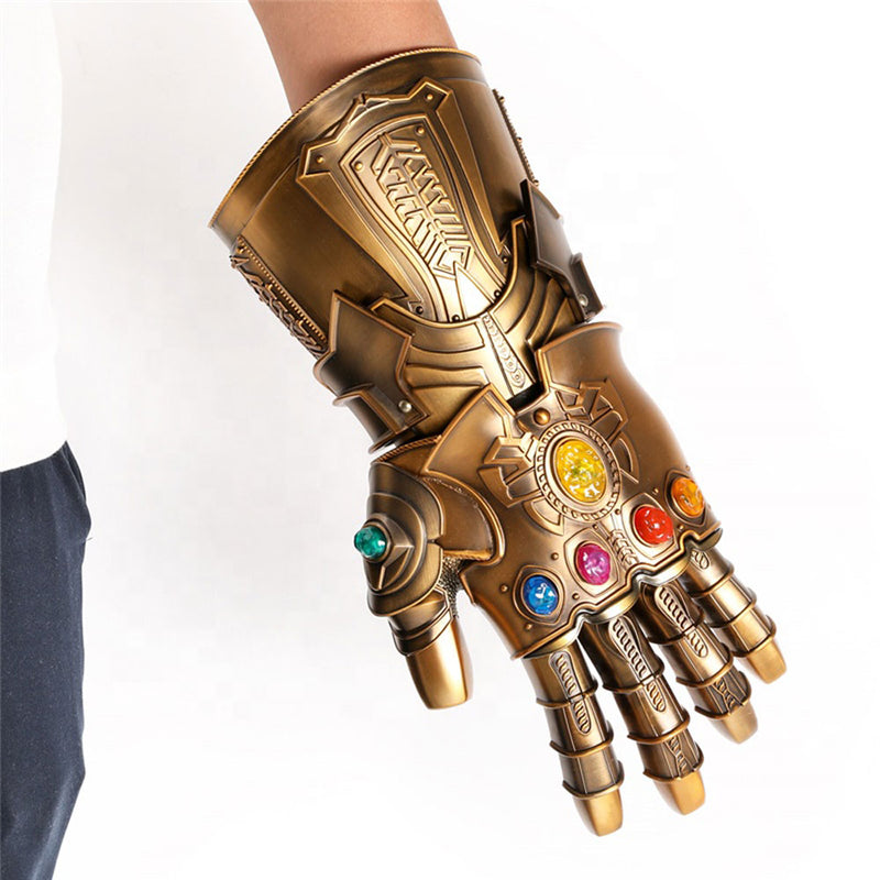 1:1 Metal Thanos Glove Infinity Gauntlet With LED Light
